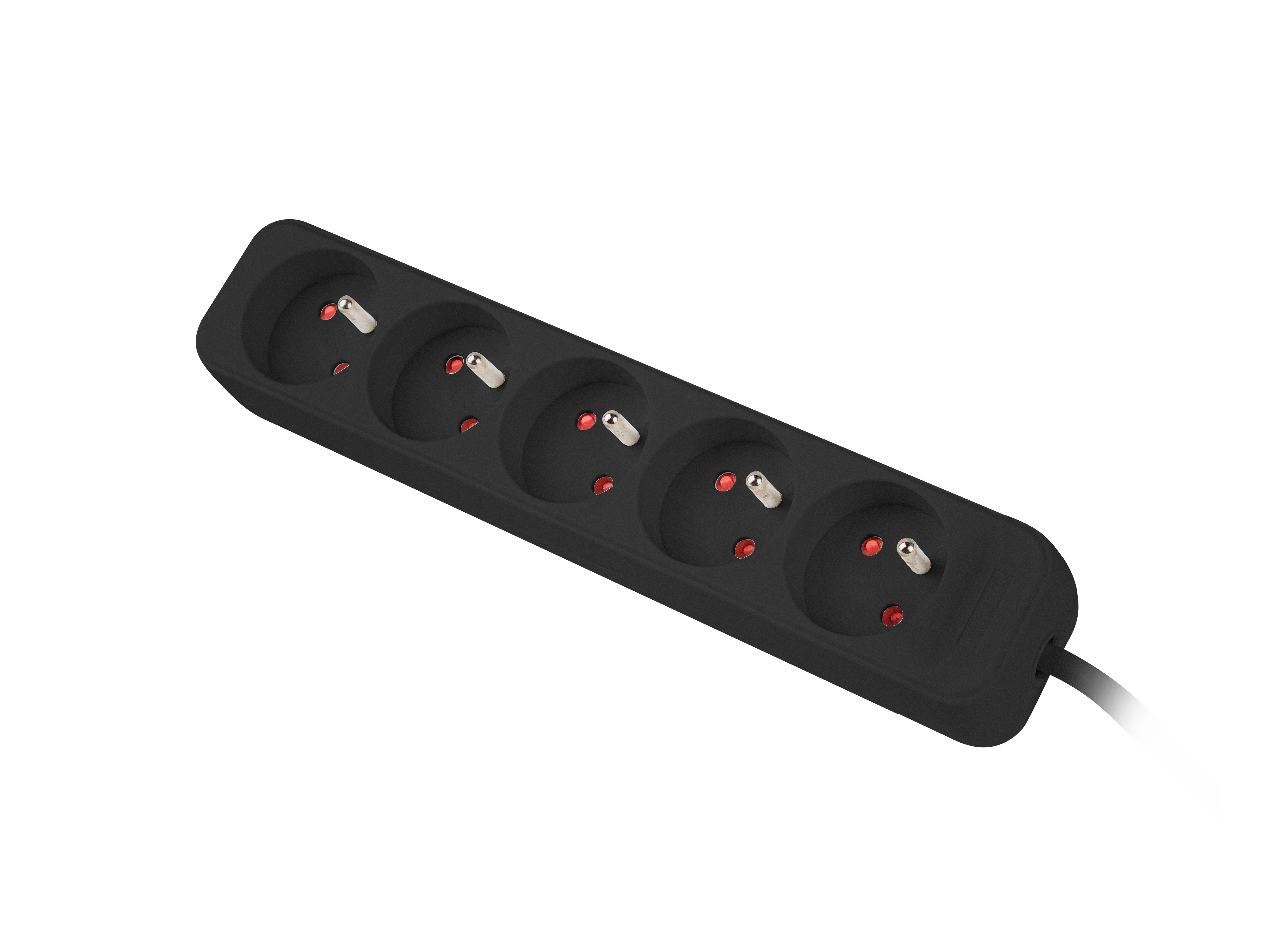 Listwa Lanberg UPS 5 gniazd 1m Czarny