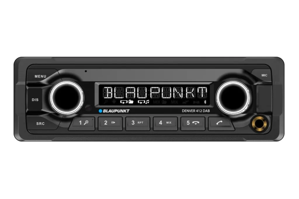 Radioodtwarzacz samochodowy Blaupunkt Denver 412 z USB 4x50W Bluetooth