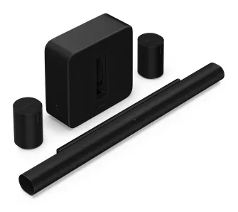 Soundbar Sonos ARC Ultra Wi-Fi Bluetooth AirPlay Dolby Atmos + Głośniki Sonos Era 100 + Subwoofer Sonos SUB Gen4 Czarny