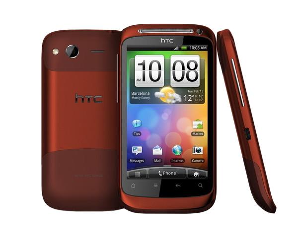HTC Desire S (pomarańczowy)