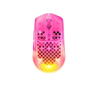 Myszka gamingowa SteelSeries Aerox 3 Wireless Gen 2 Magenta Haze Różowy