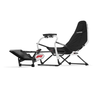 Fotel Playseat® Challenge DD F1 Edition FO.00336 Wyścigowy do 163kg Tkanina Czarno-biały