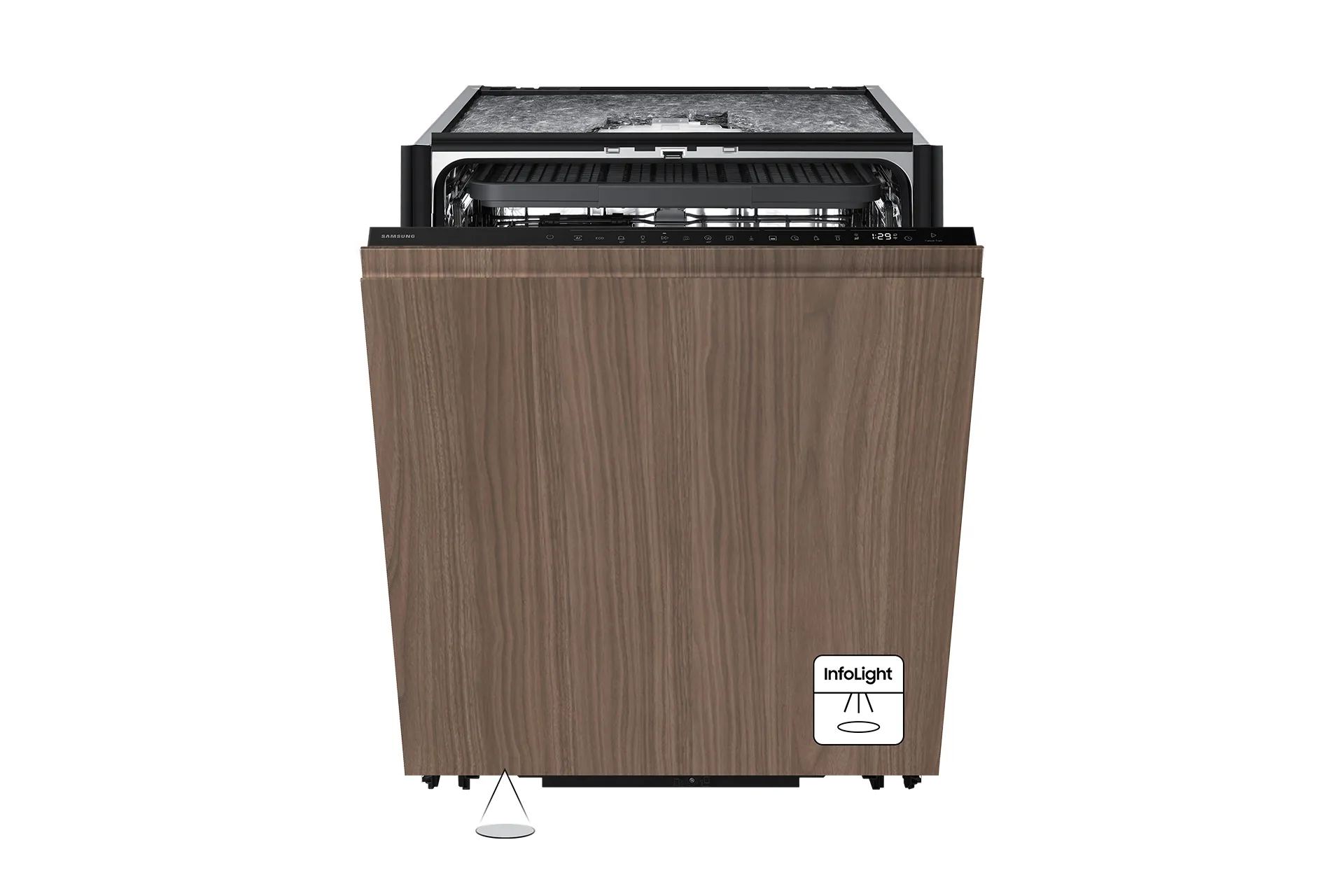 Zmywarka Samsung DW80H73WBB0U1 59,5cm Funkcje AI Automatyczne otwieranie drzwi Szuflada na sztućce Zdalne sterowanie