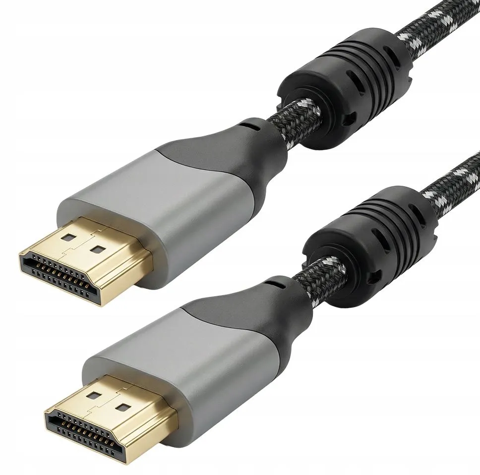 Kabel HDMI Vayox VA0183-1,8 HDMI 2.0 + filtr 1,8m Szary