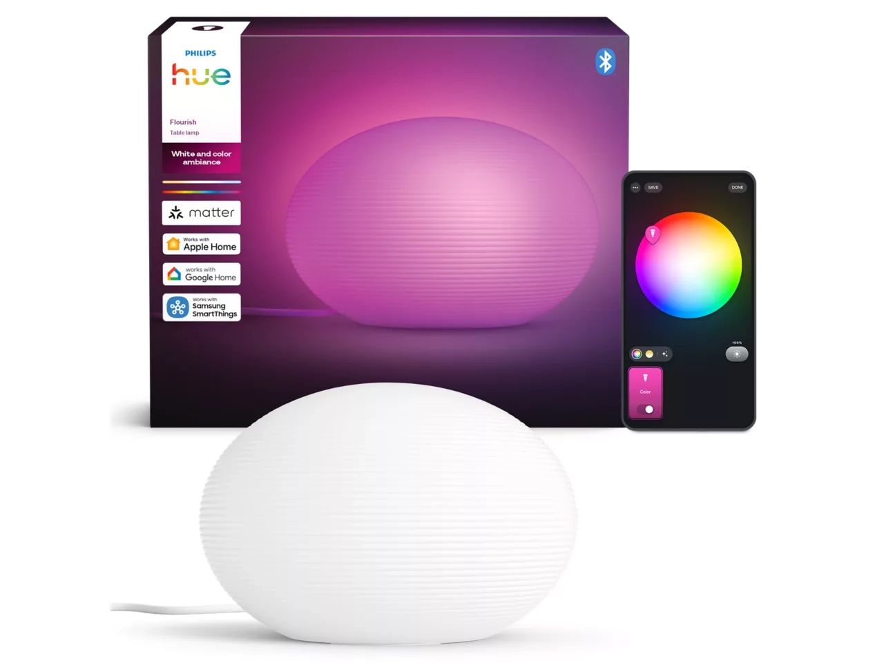 Lampa biurkowa Philips HUE Flourish