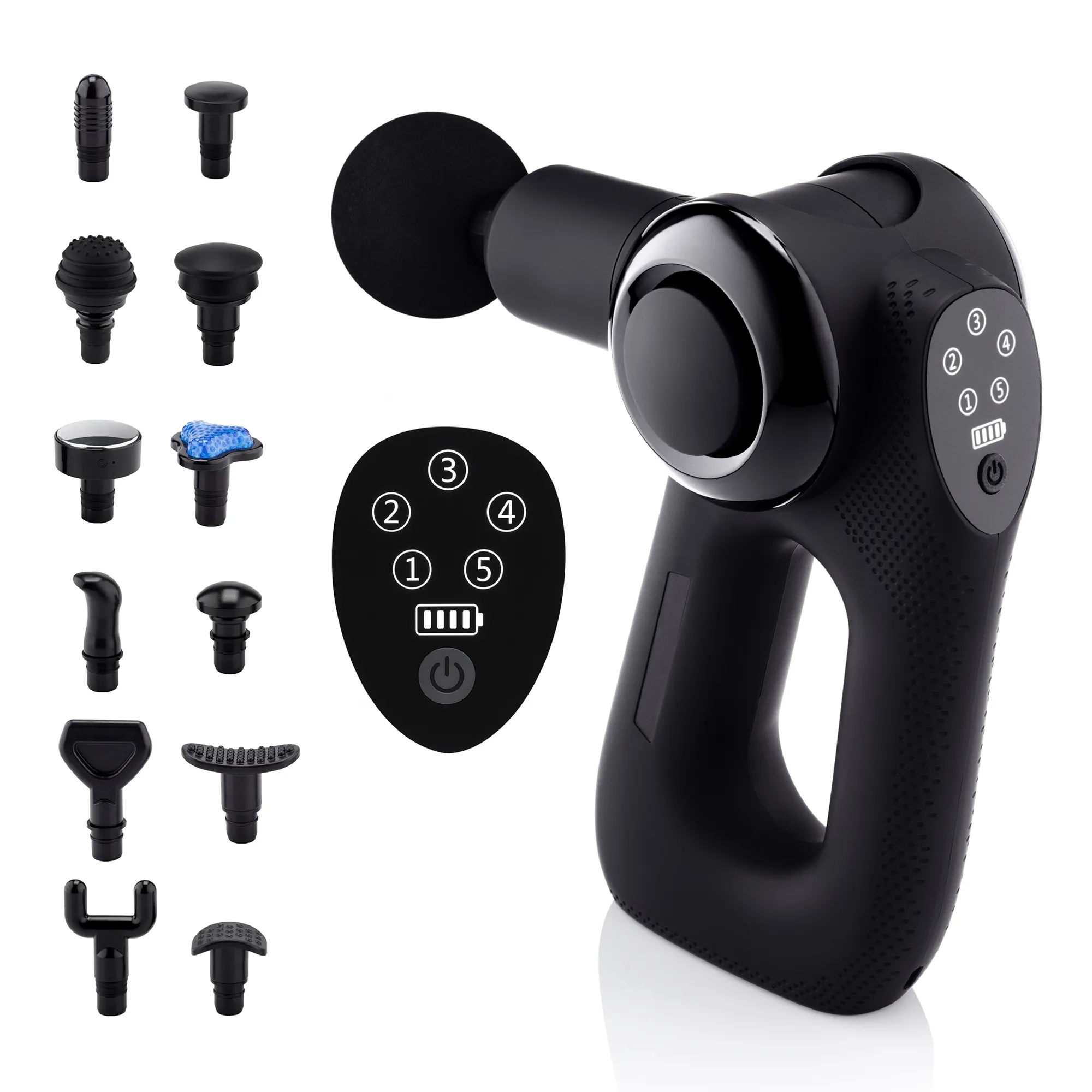 Pistolet do masażu Medivon Gun Tytan Pro 13 nakładek 3h