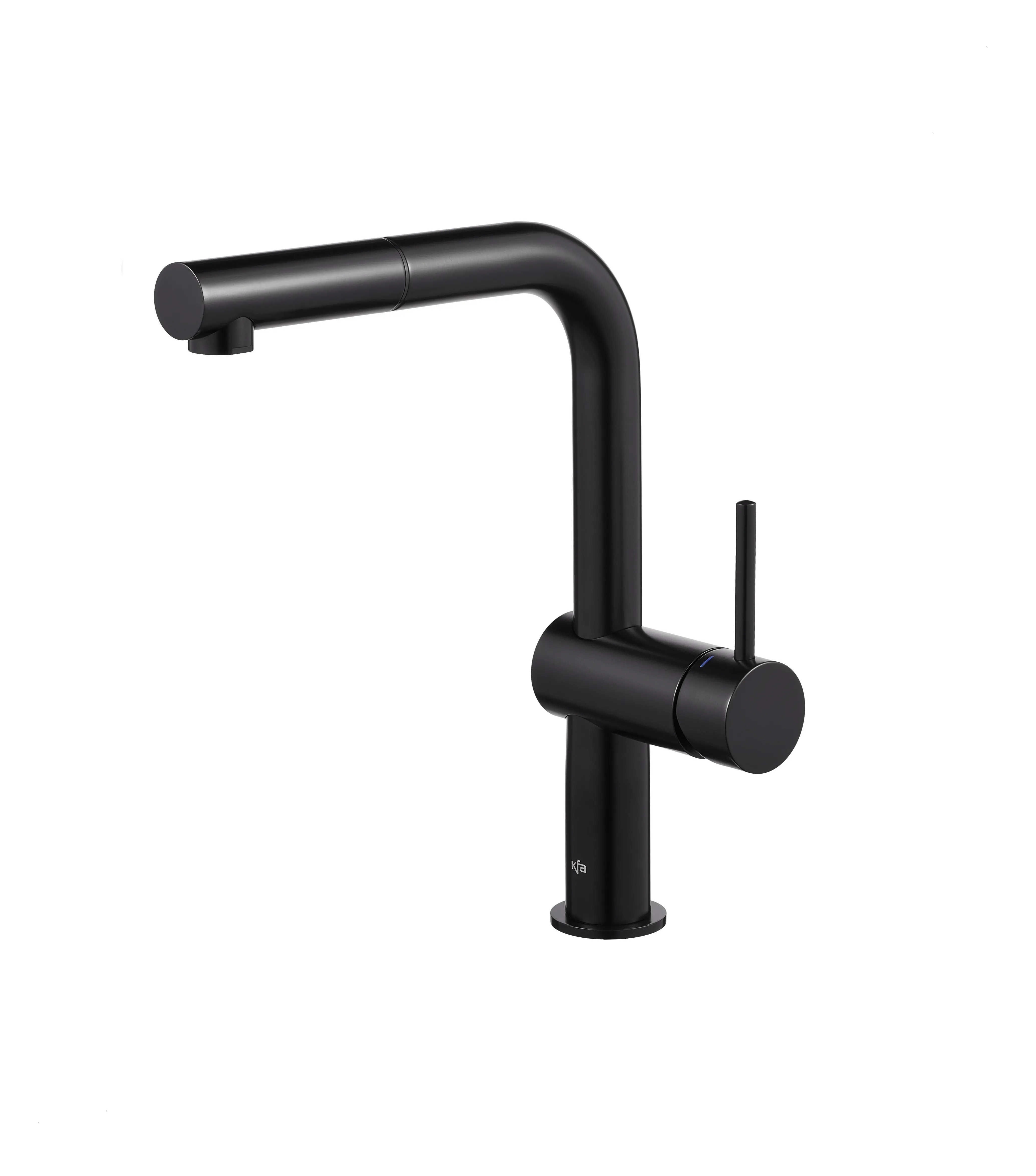 Bateria KFA Armatura Duero Edge 6623-510-81 Czarny mat Stal Szlachetna