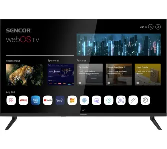 Telewizor Sencor SLE 32S803B 32" HD Ready webOS Smart TV DVB-T2