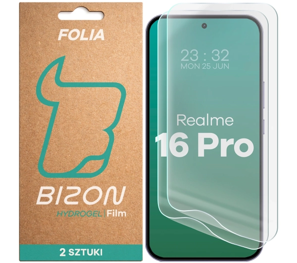 Bizon na ekran Film Hydrogel Front Duo do Realme 16 Pro 5G 2 sztuki