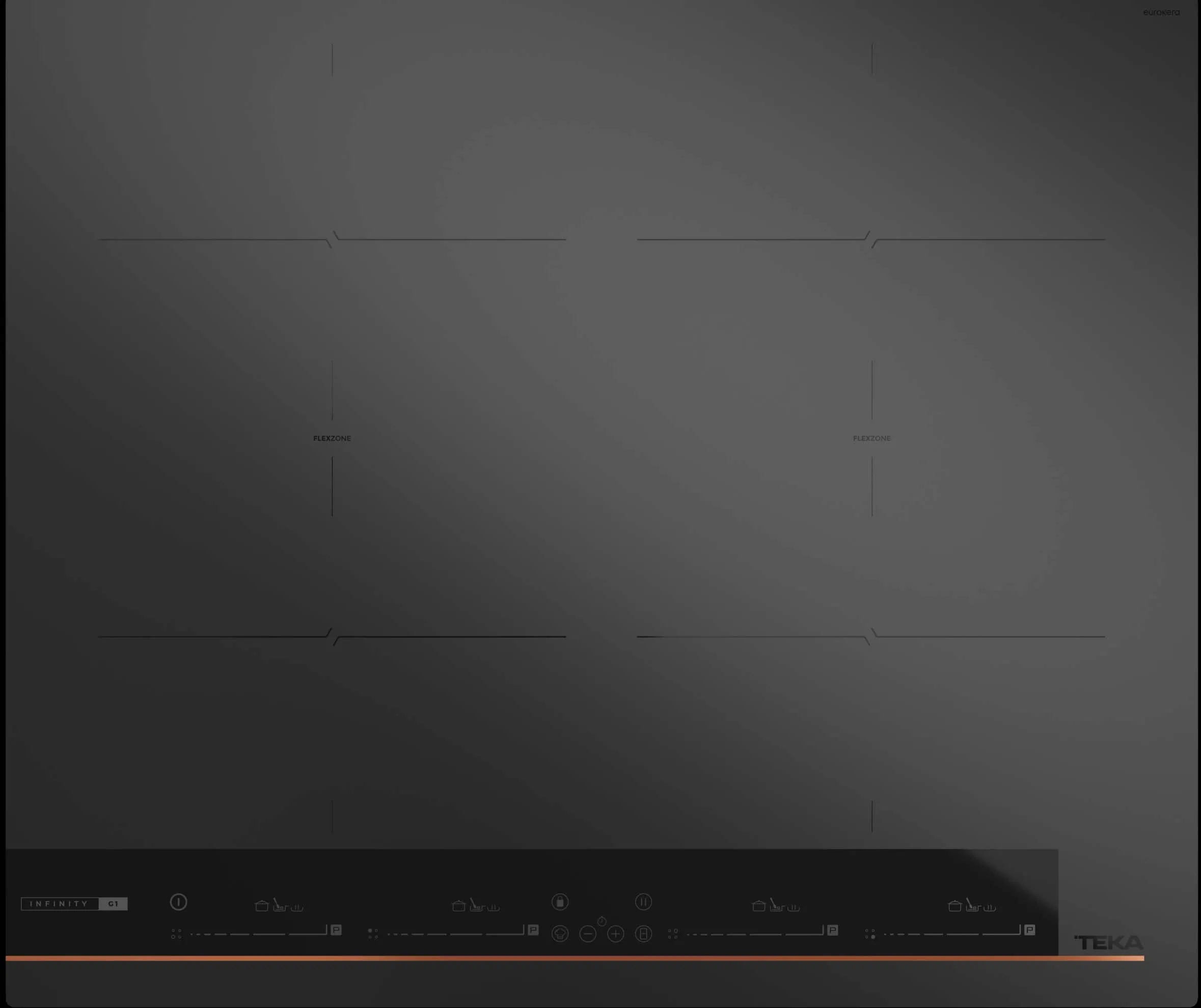 Płyta ceramiczna Teka IBF 64-G1 MSP BM 60cm Czarny mat