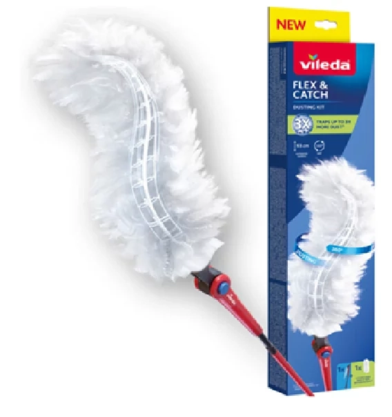 Zmiotka do kurzu Vileda Flex & Catch Długa rączka