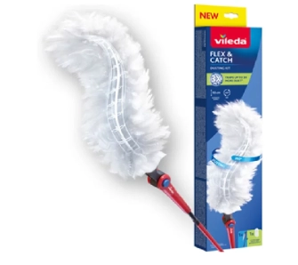 Zmiotka do kurzu Vileda Flex & Catch Długa rączka