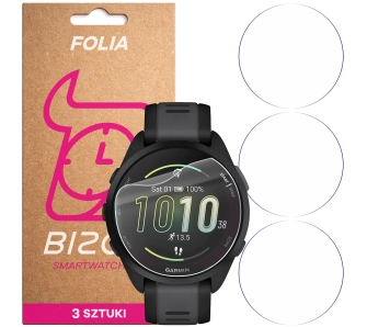 Folia hydrożelowa Bizon Watch Film HydroFlex do Garmin Forerunner 165