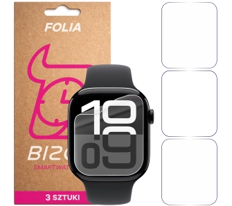 Folia hydrożelowa Bizon Watch Film HydroFlex do Apple Watch 11 / 10 42 mm