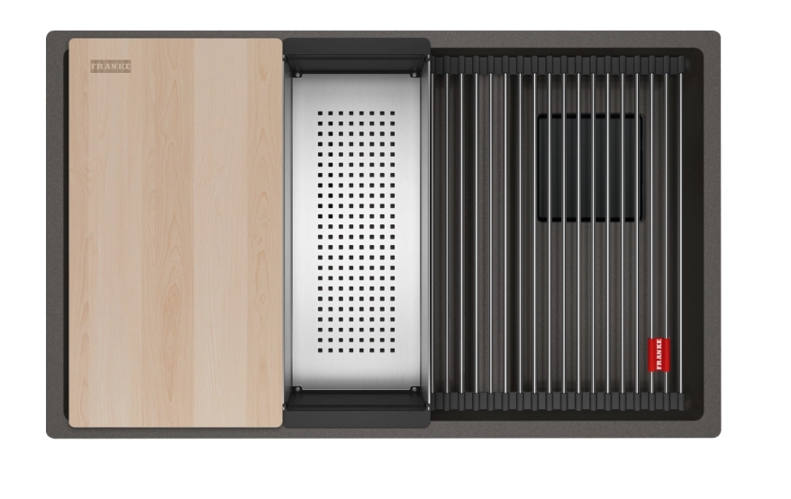 Zlewozmywak Franke Kanon KNG PRO 160-46-21 Granitowy Łupkowy szary