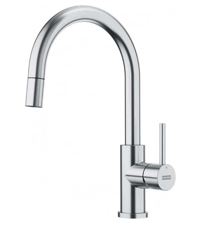 Bateria Franke Smart Glenda J pull-out Stal szlachetna