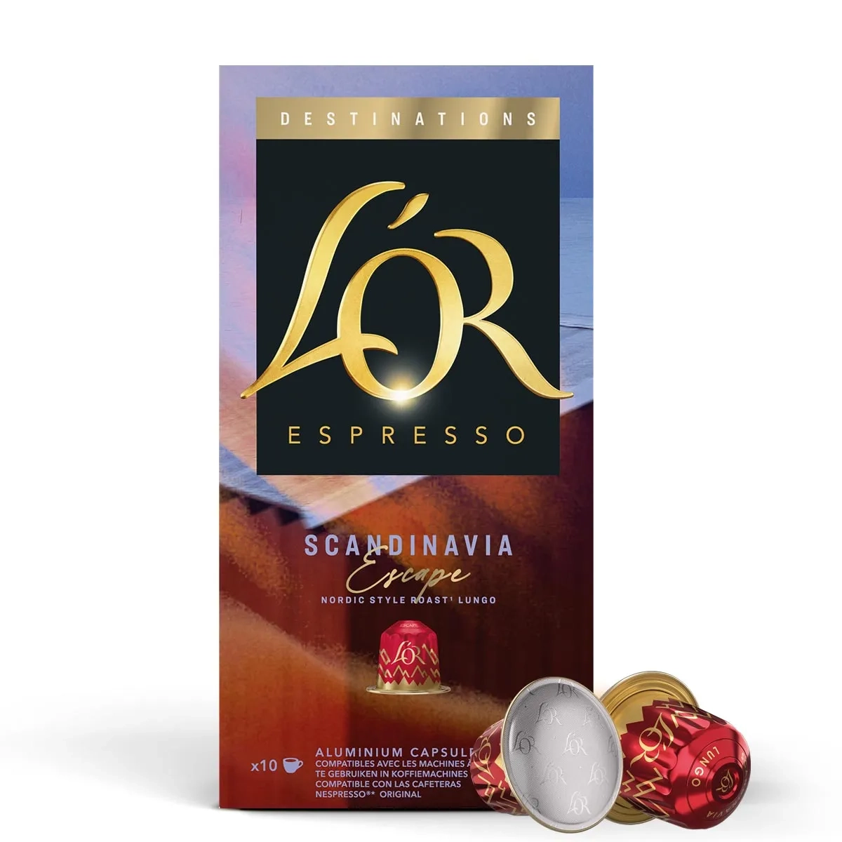 Kapsułki L'OR Nespresso Espresso Scandinavia Escape 10szt.