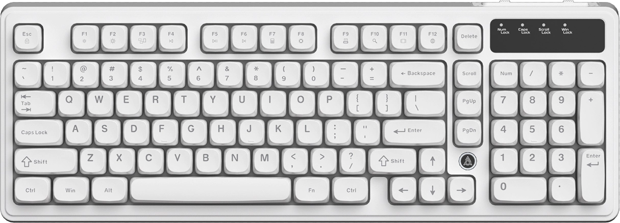 Klawiatura membranowa Ajazz AF98 Biały