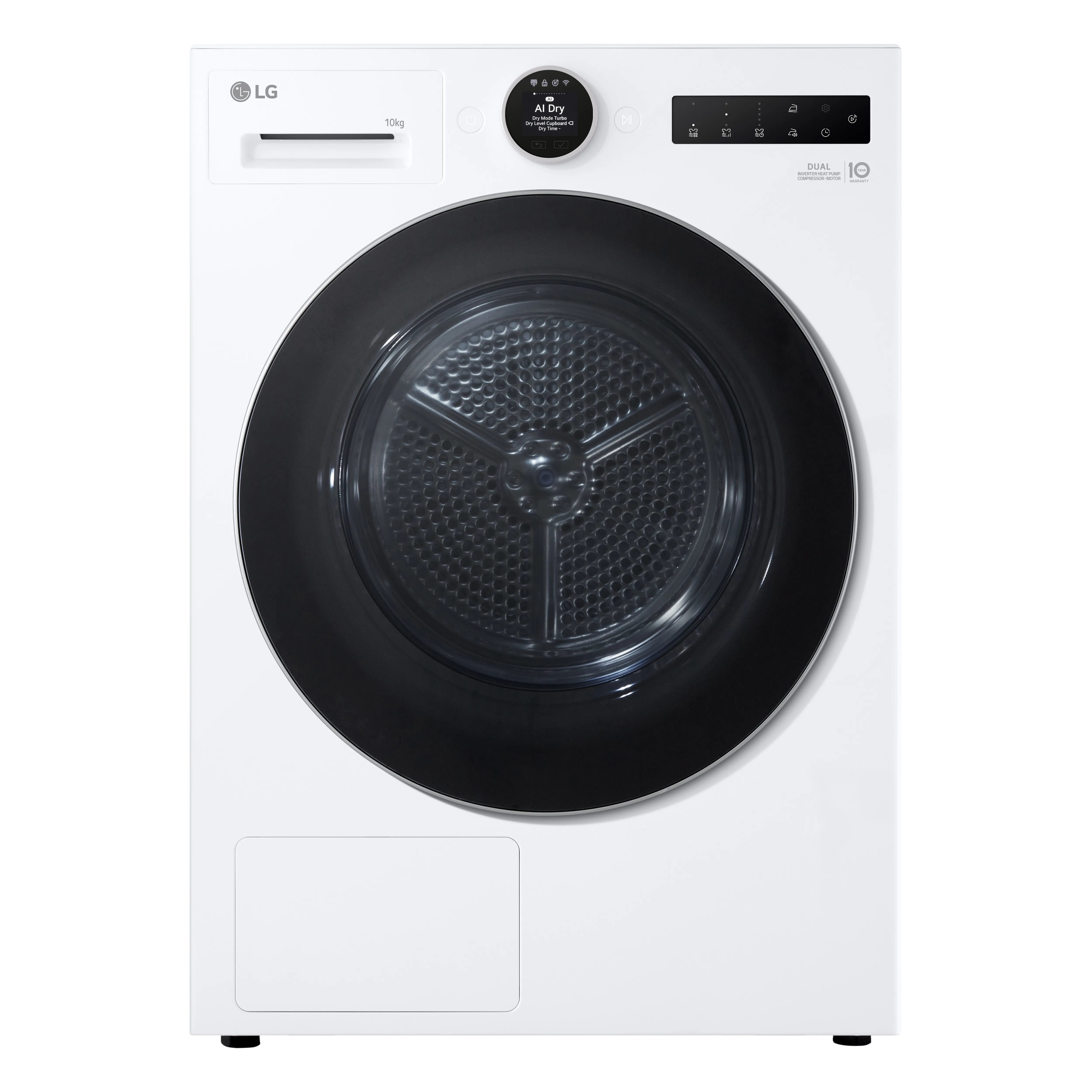 Suszarka LG RHX7010TLS Funkcje AI 66cm 10kg Zdalne sterowanie
