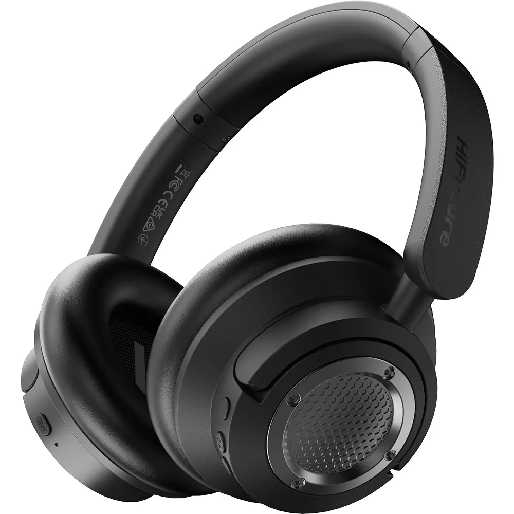 Słuchawki bezprzewodowe HiFuture FutureTour X Hybrid ANC AI-enhanced calls Nauszne Bluetooth 5.4 Czarny