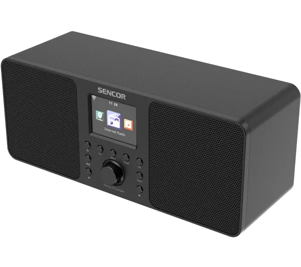 Sencor SIR 6100WDB Radio FM DAB+ Internetowe Bluetooth Czarny