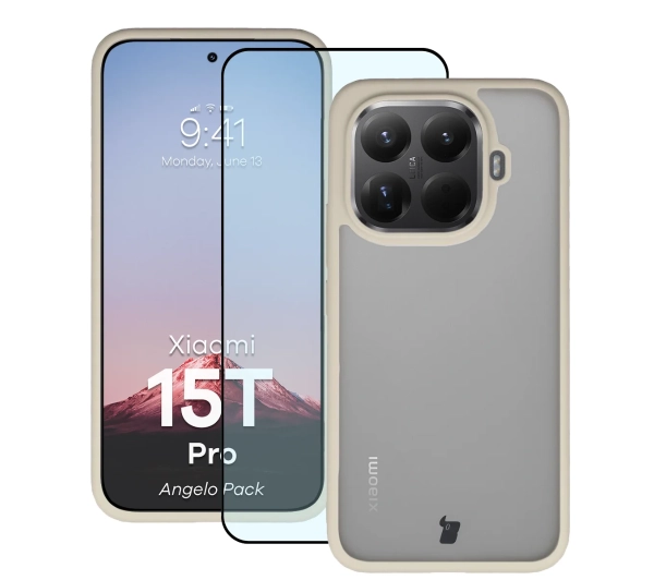 Bizon Angelo Pack do Xiaomi 15T Pro Beżowy