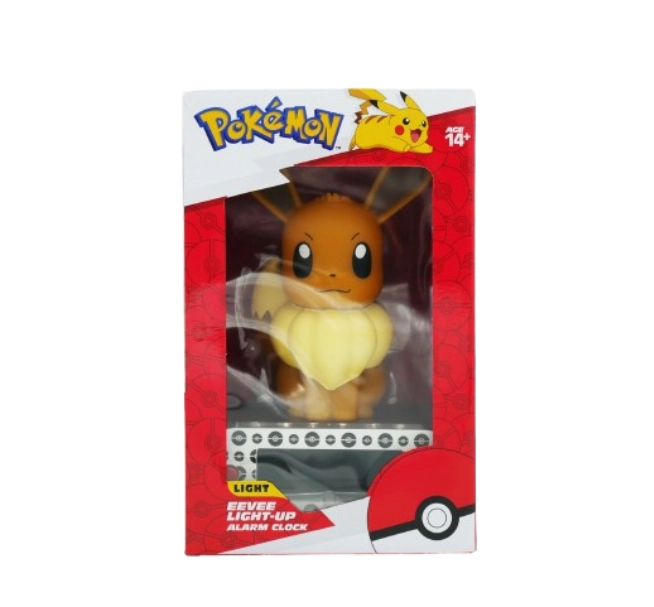 Budzik Teknofun Pokémon Eevee Light-Up Alarm Clock
