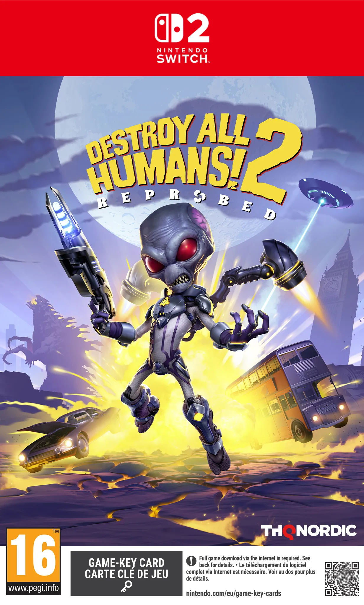 Destroy All Humans! 2 - Reprobed Gra na Nintendo Switch 2