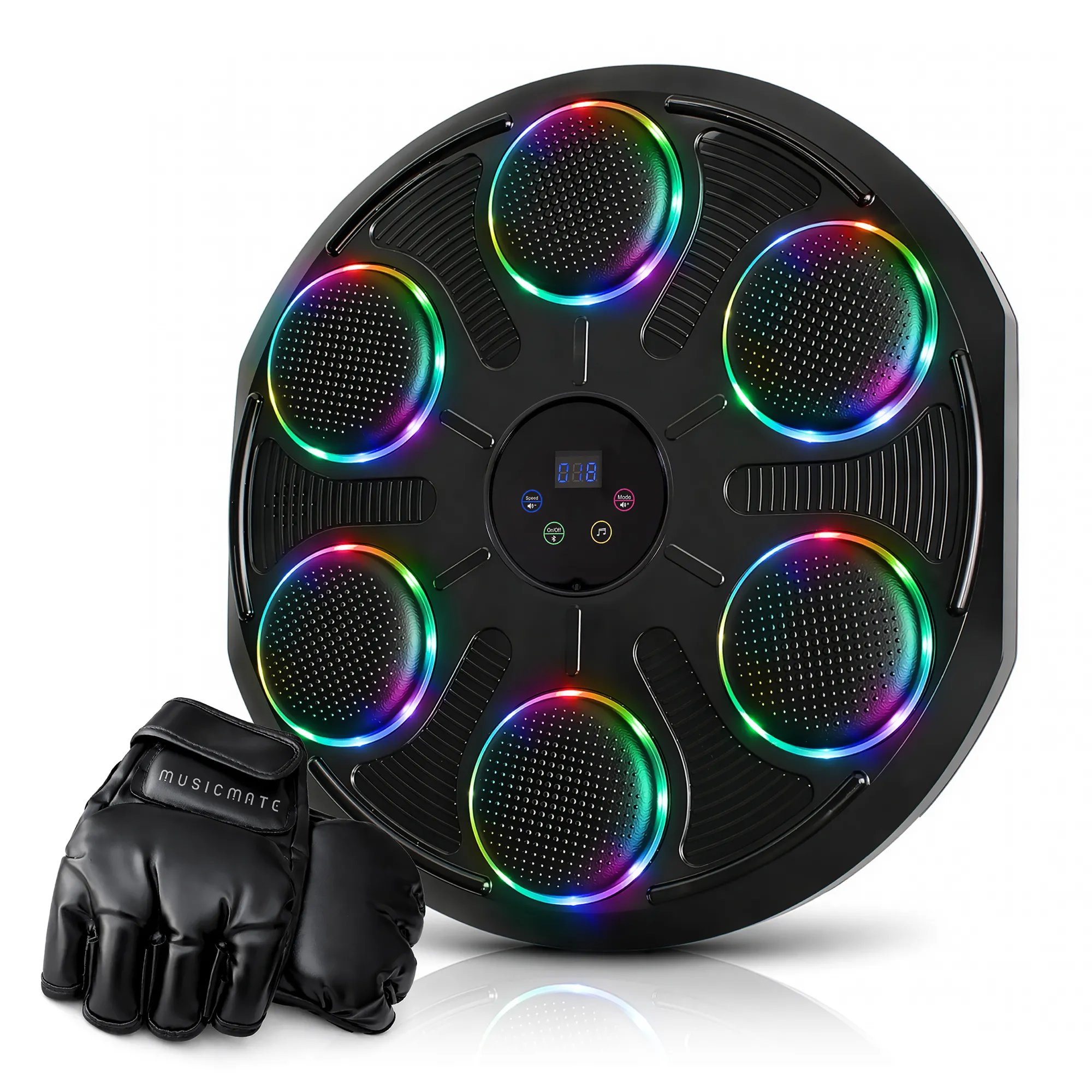 Muzyczna tarcza bokserska Musicmate MM-DRM40-B FightDrum