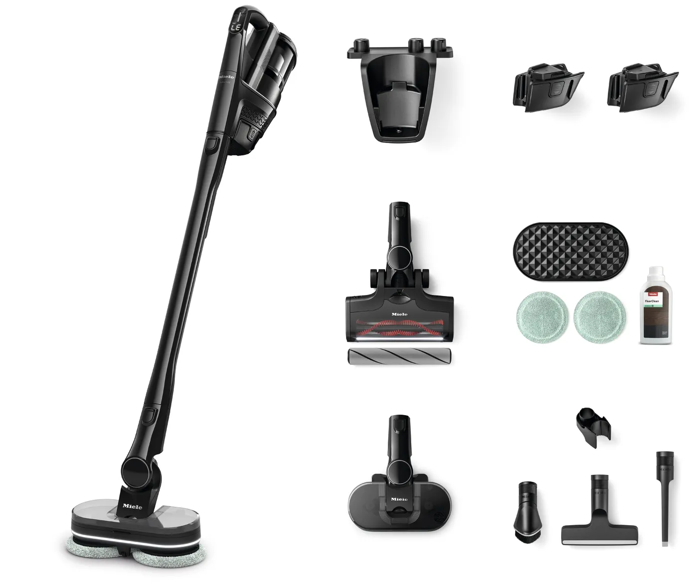 Odkurzacz bezprzewodowy Miele Triflex HX3 Plus Aqua 140min Funkcja mycia Wymienny akumulator