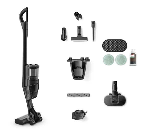 Odkurzacz bezprzewodowy Miele Triflex HX3 Plus Aqua 140min Funkcja mycia Wymienny akumulator