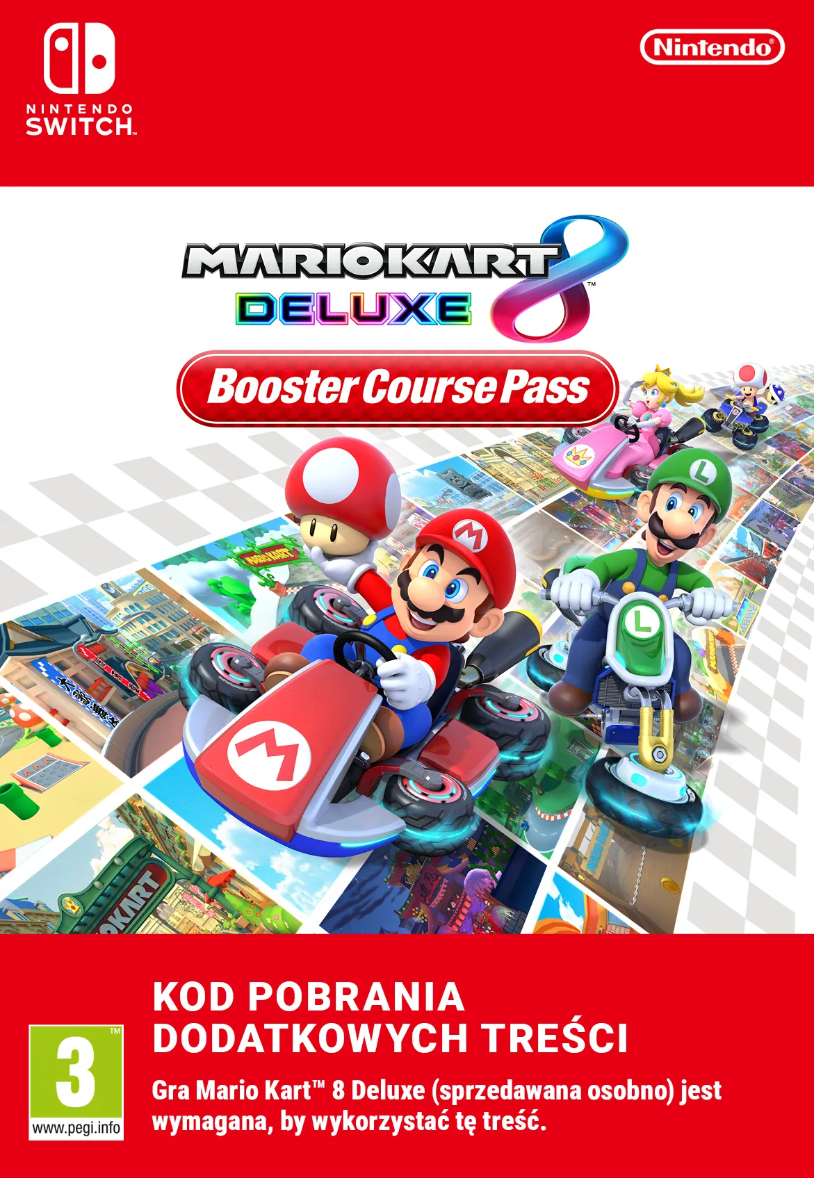 Mario Kart 8 Deluxe - Booster Course Pass [Bon Aktywacyjny]