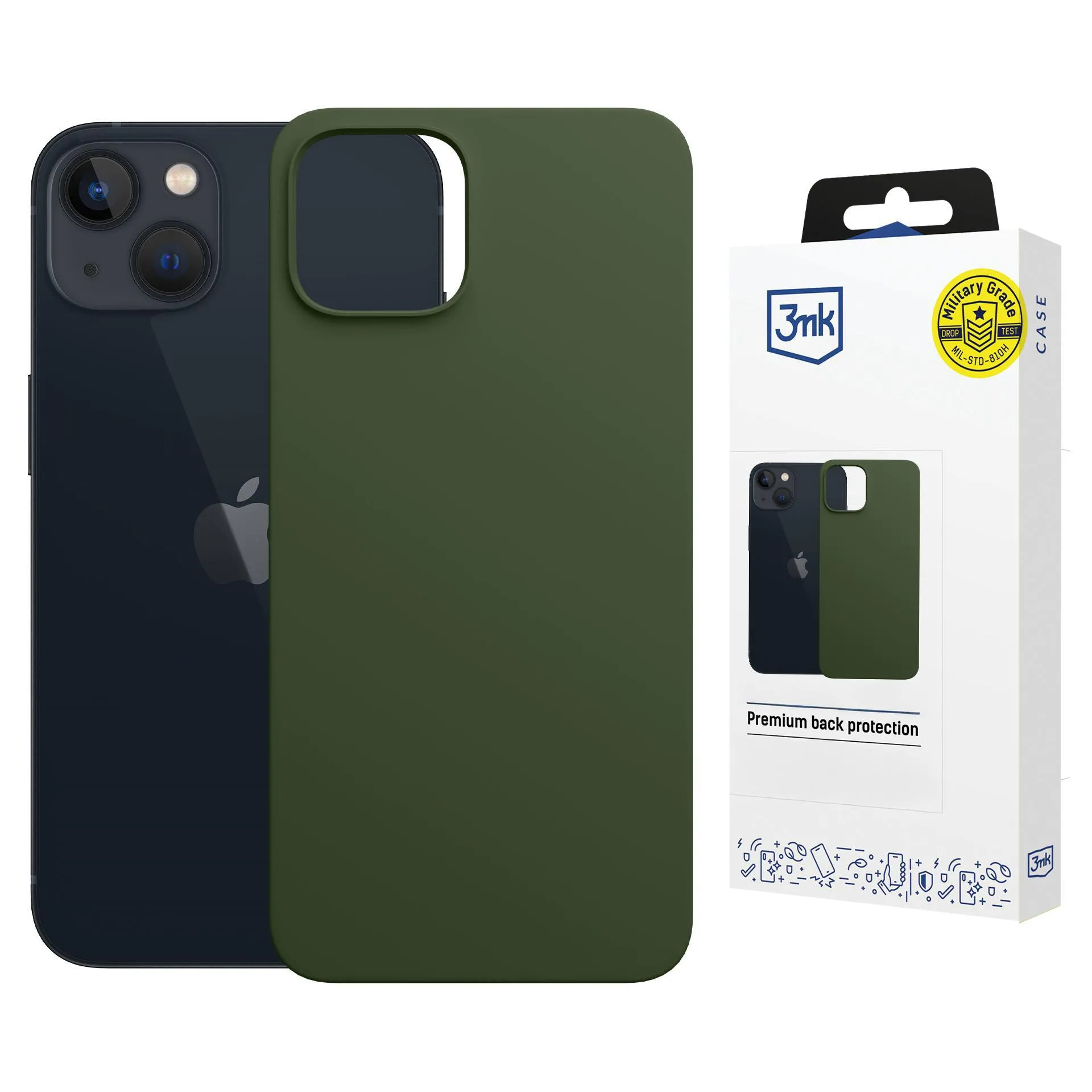 Etui 3mk Hardy Mellow MagCase do iPhone 15 Zielony