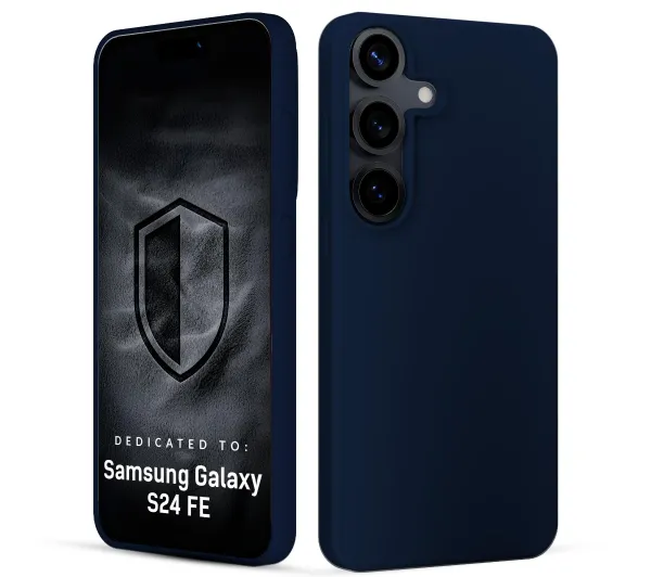 3mk Hardy Mellow Case do Galaxy S24 FE Granatowy