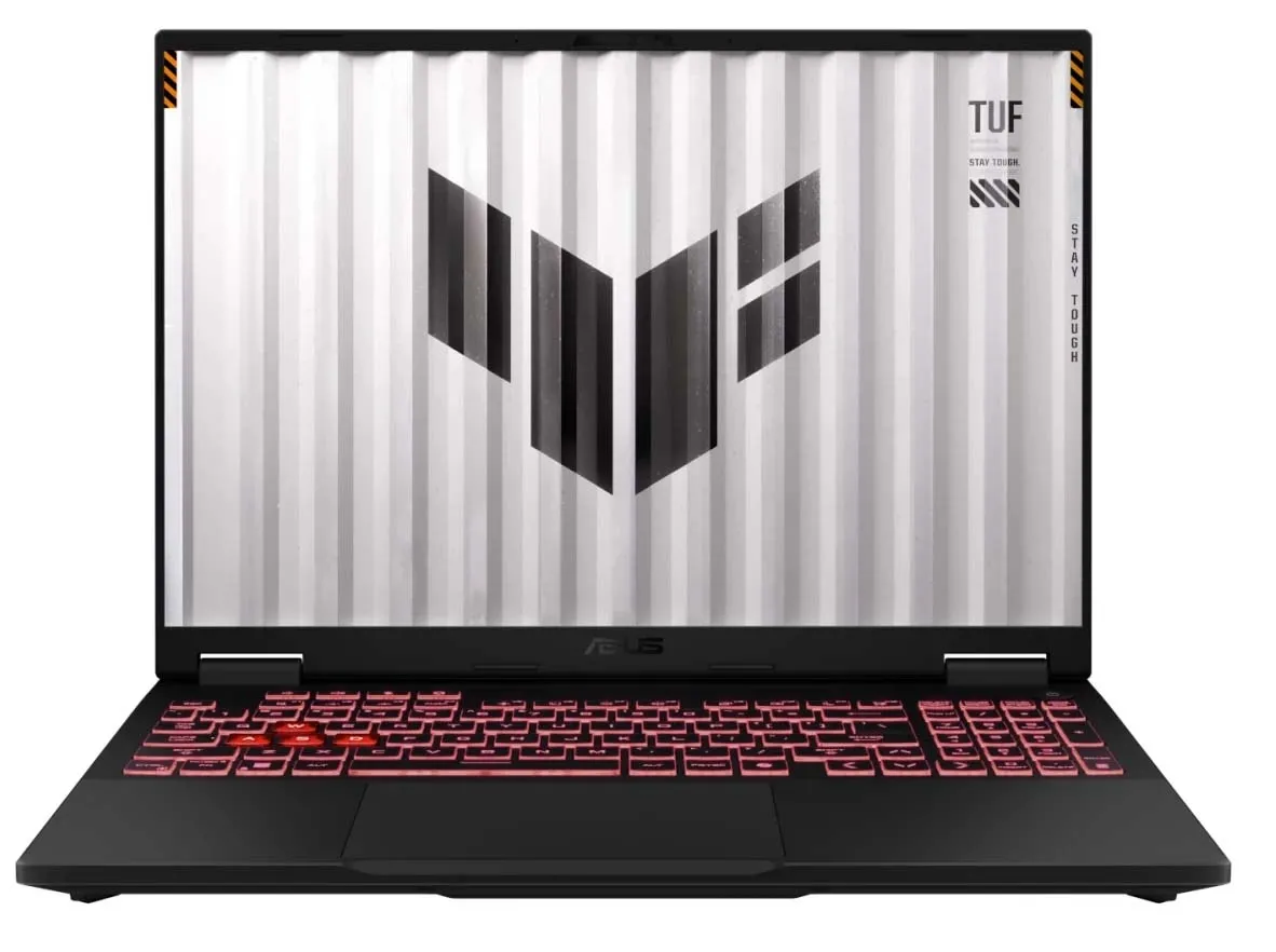 Laptop gamingowy ASUS TUF Gaming A16 FA608UHI-R7165 16" 144Hz Ryzen 7 260 16GB RAM 512GB Dysk SSD RTX5050 DLSS4 Szary Funkcje AI