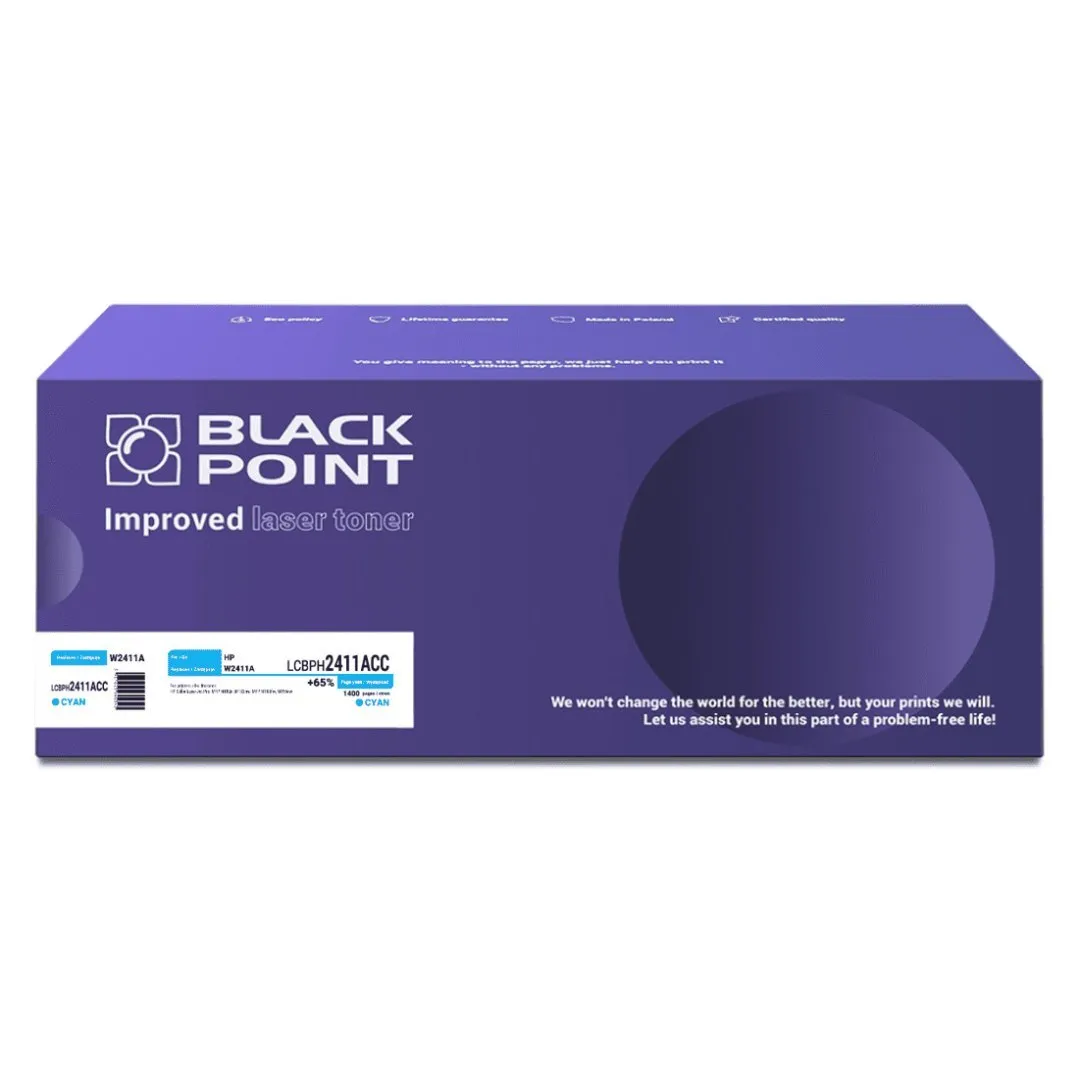 Toner Black Point LCBPH2411ACC (zamiennik W2411A) Błękitny