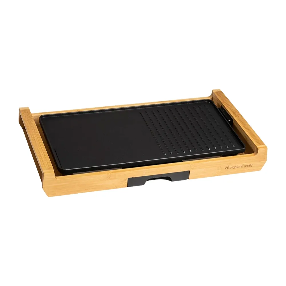Grill elektryczny Melchioni Family Bamboo 989cm2