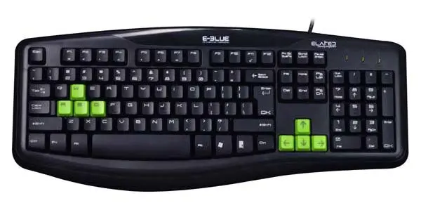 Klawiatura membranowa E-BLUE Elated Czarny