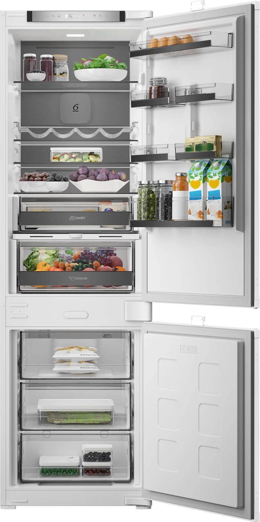 Lodówka Whirlpool PureSpace WHK25293B5E1 Pełny No Frost 177,5cm Komora świeżości
