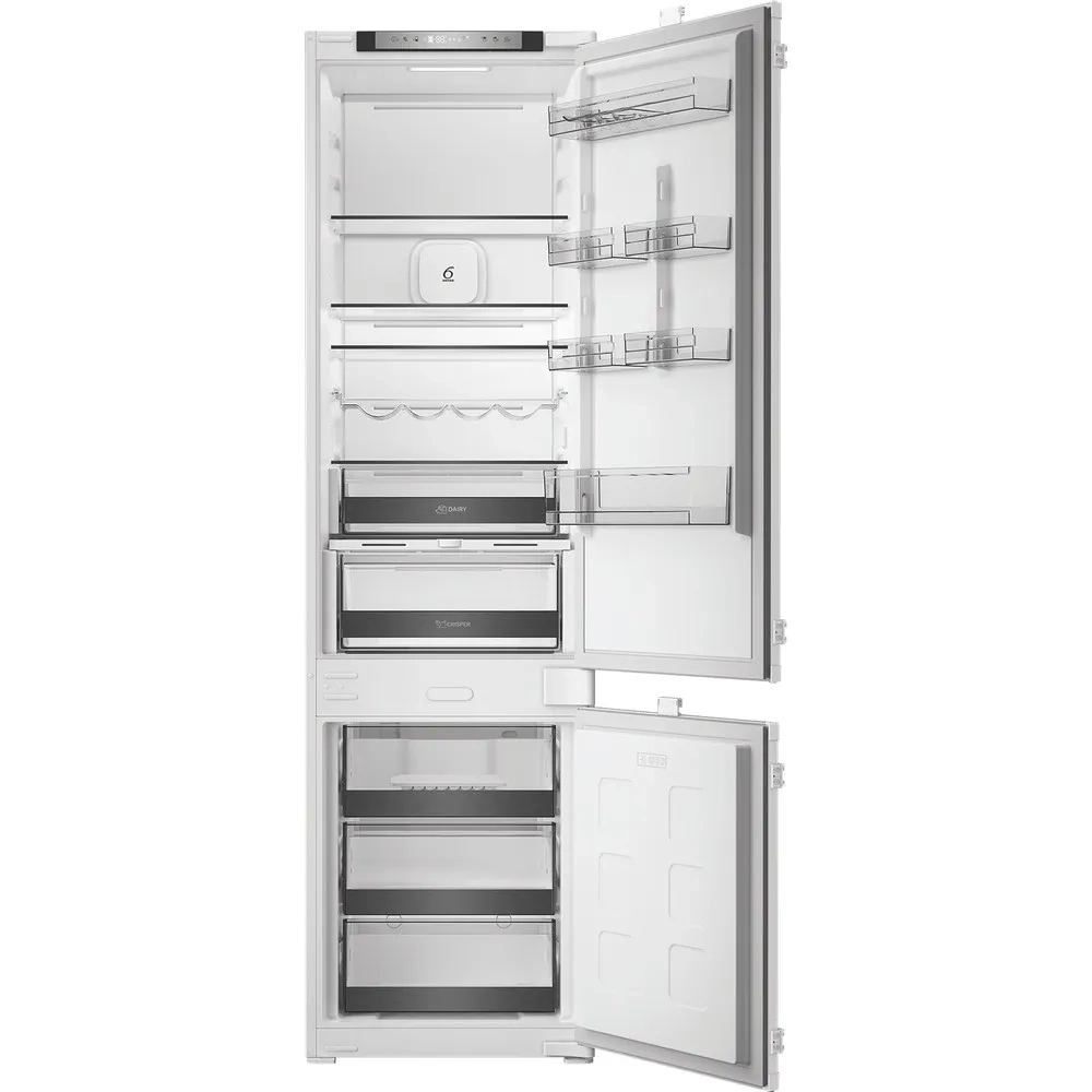Lodówka Whirlpool WHK25324B6E Funkcje AI Pełny No Frost 193,5cm Szuflada z kontrolą wilgotności Zdalne sterowanie