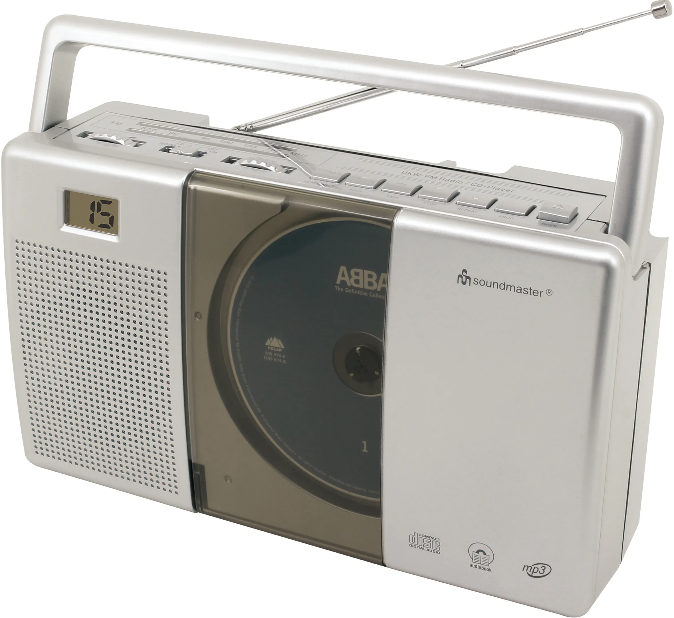 Radioodtwarzacz Soundmaster RCD1185 Srebrny