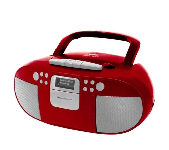 Radiomagnetofon Soundmaster SCD7800RO Czerwony