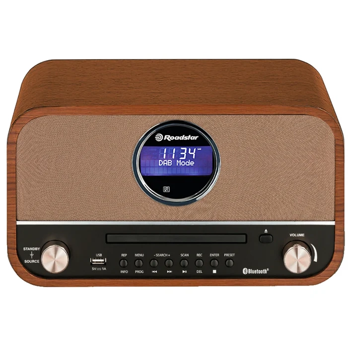 Radioodbiornik Roadstar HRA-1782ND+BT Radio FM Dab+ Bluetooth Brązowy