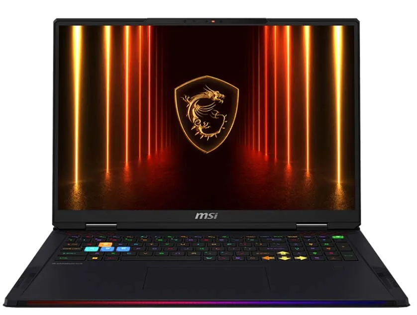 Laptop gamingowy MSI Raider 18 HX A2WH-1241PL 18" 240Hz Ultra 9 275HX 32GB RAM 1TB Dysk SSD RTX5070Ti DLSS4 Win11 Szary Funkcje AI