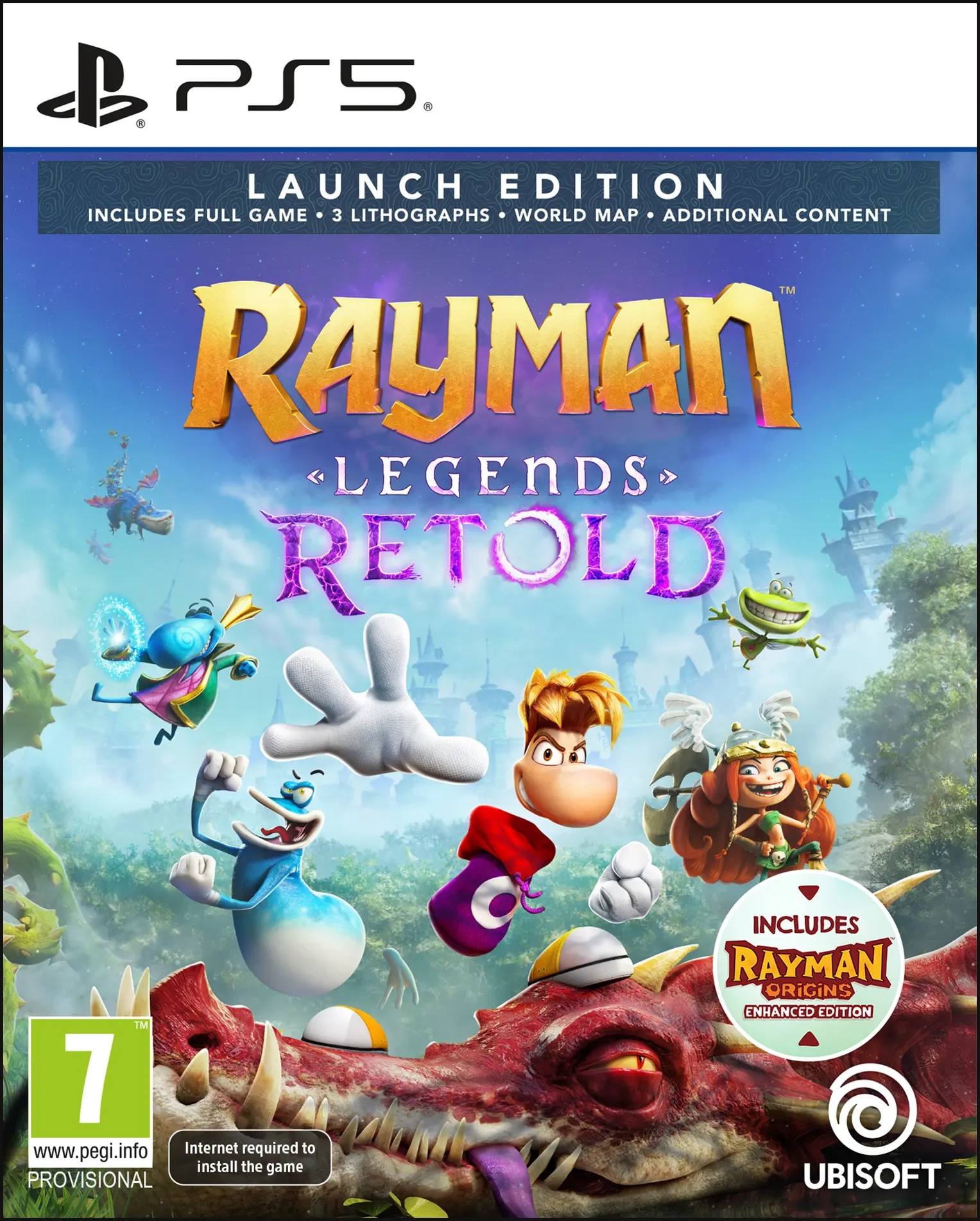 Rayman Legends Retold Launch Edition Gra na PS5
