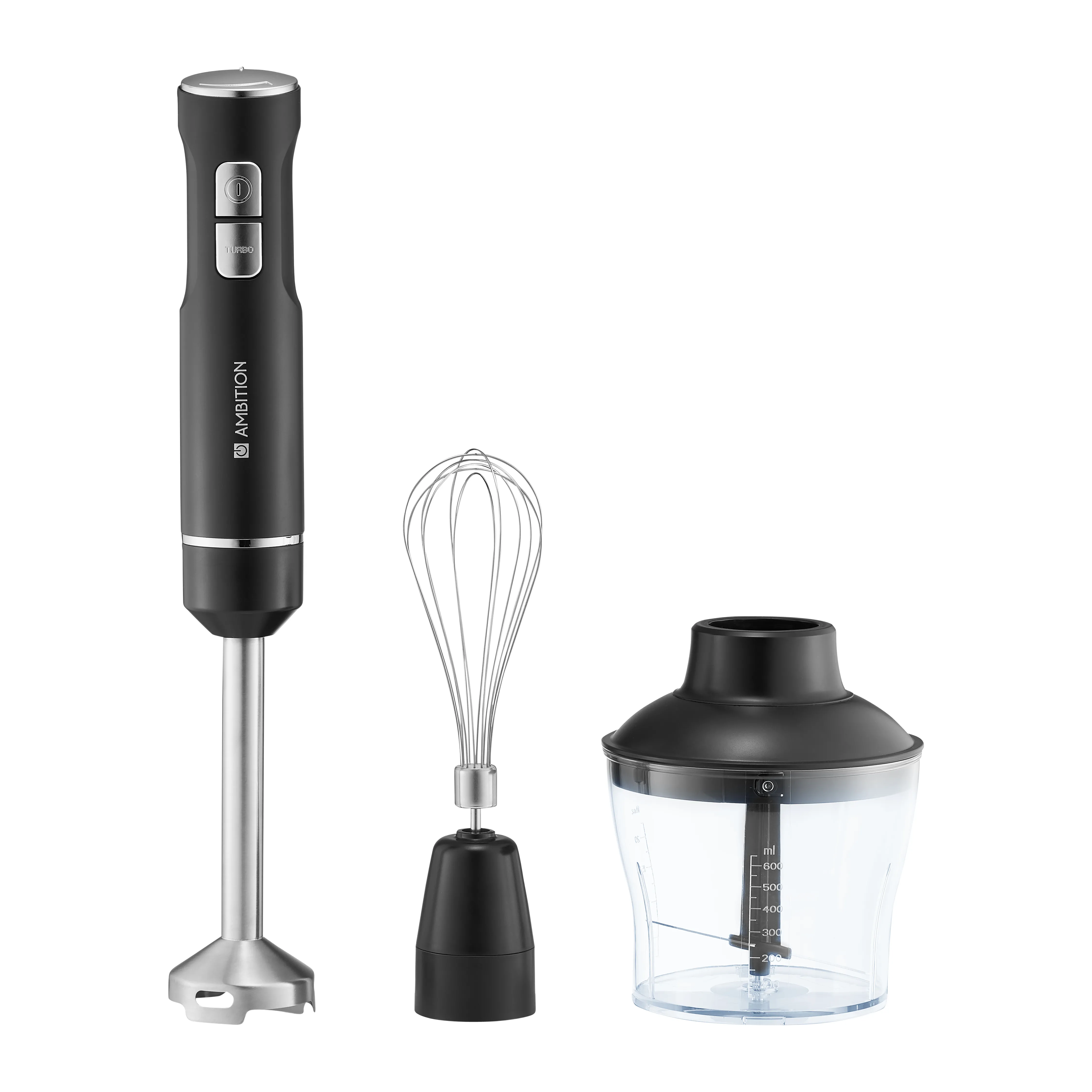 Blender Ambition Magnat 1200W Rozdrabniacz Końcówka do ubijania