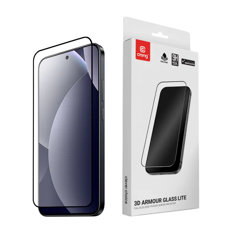 Szkło hartowane Crong 3D Armour Glass Lite do Xiaomi Redmi Note 15 Pro 5G