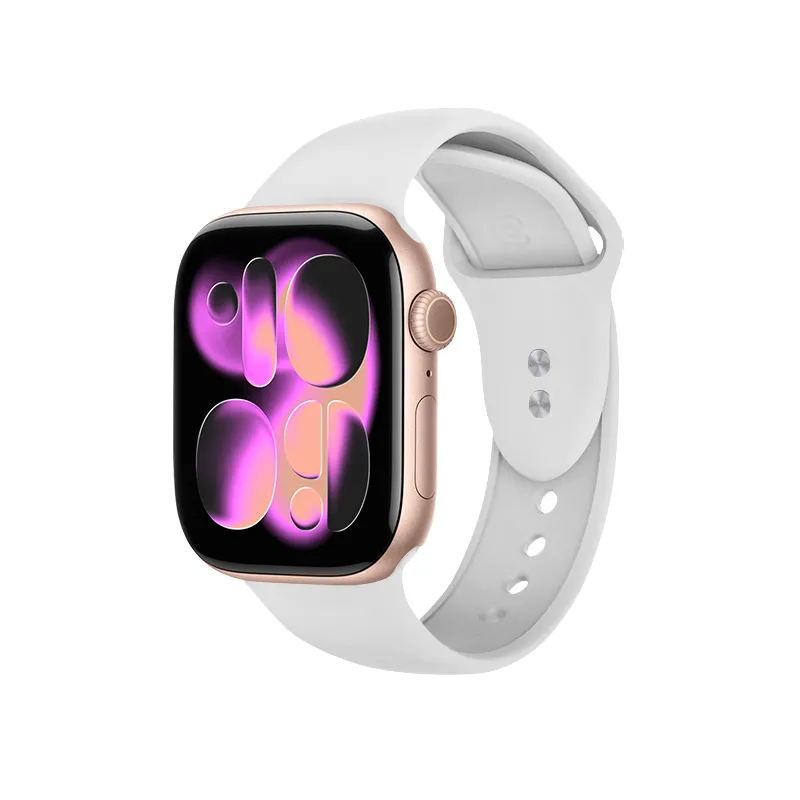Pasek Crong Liquid do Apple Watch 38/40/41/42mm Biały
