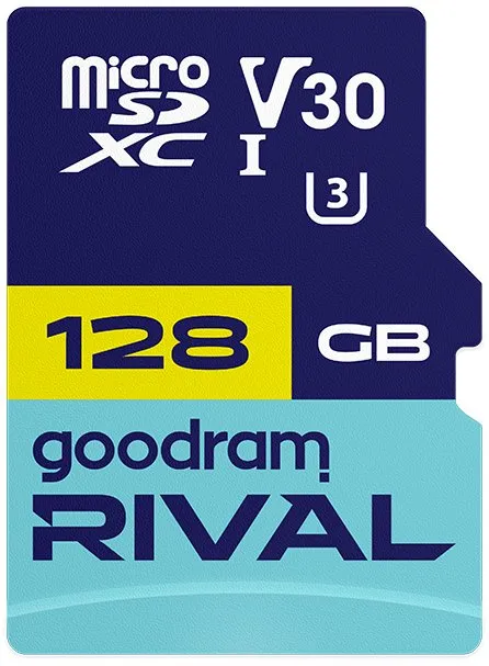 Karta pamięci GoodRam Rival MicroSDXC 128GB Class 10 UHS-I/U3 V30