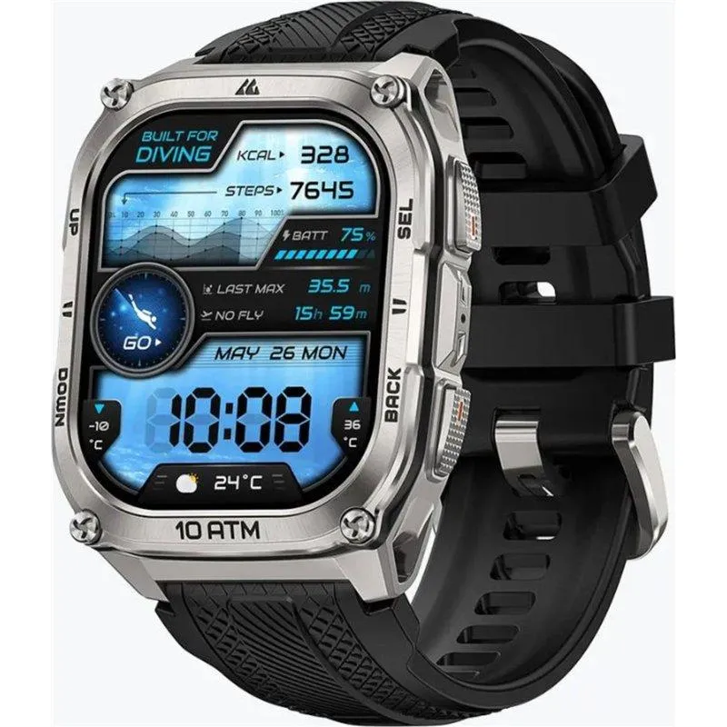 Smartwatch Kospet Tank M4 Srebrny